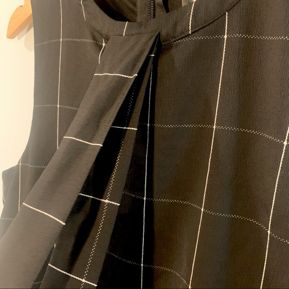 The Moon Black and White Check Dress - Picture 4 of 7